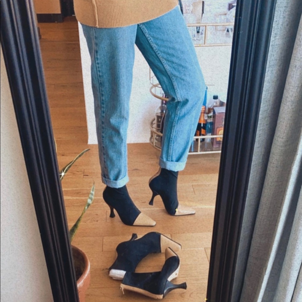 Tony Bianco knit/leather Booties